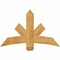 Ekena Millwork Alberta Rough Sawn Timber Gable Bracket, Western Red Cedar, 48"W x 30"H x 2"D x 6"F, 15/12 Pitch GBW048X30X0206ALB00RWR - alternate 1